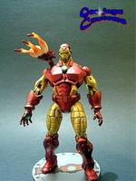 Invincible Iron Man Battle Damaged (Marvel Legends) Custom Action Figure