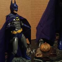 Keaton Batman(Blue and Gray Variant) (Batman) Custom Action Figure