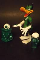 Green Lantern Daffy and Philowog (DC Universe) Custom Action Figure