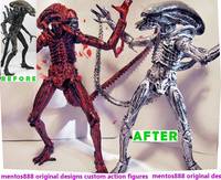 Alien Warrior (Red Xenomorph) (Aliens) Custom Action Figure