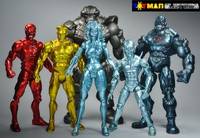 Justice Leauge New 52 Metal Men Platinum (DC Universe) Custom Action Figure