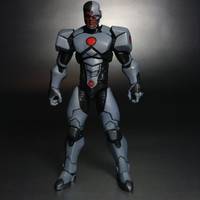 Throne of Atlantis Cyborg (DC Infinite Heroes) Custom Action Figure
