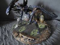 Aliens - Alien Queen Diorama (Revoltech) Custom Diorama / Playset
