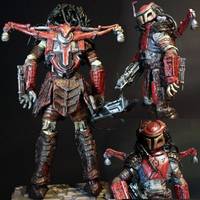 Fettator 2.0 (Concept) 1:18 Scale - Red Mandalorian Yautja (Predator) Custom Action Figure