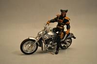 Outback Wolverine and Motorcycle (Marvel) Custom Action Figure