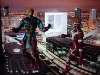 Ikaris and Makkari (Marvel Universe) Custom Action Figure