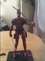 The Merc with a Mouth Deadpool (Marvel Universe) Custom Miniature / Figurine