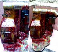 Nightmare on Elm Street Freddy Krueger Furnace Diorama (Nightmare on Elm Street) Custom Diorama / Playset