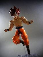 S.H Figuarts False Super Saiyan Goku (Dragonball Z) Custom Action Figure