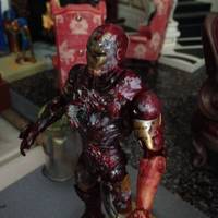 Battle Damaged Iron Man (Iron Man) Custom Action Figure