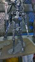 Rvt Endoskeleton Repaint (Chrome) (Terminator) Custom Action Figure