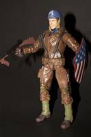 Captain America First Appearance Movie Steve Rogers (Captain America) Custom Action Figure