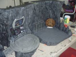 Batcave Mix (Batman - New Animated Series) Custom Diorama / Playset