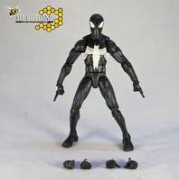 Symbiote Spiderman Suit (Marvel) Custom Action Figure