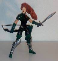 ARTEMIS of Bana-Mighdall Battle Combat (DC Direct) Custom Action Figure