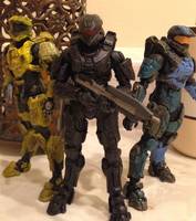 Halo Spartan Trio (Halo) Custom Action Figure