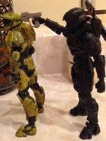 Halo Spartan Trio (Halo) Custom Action Figure