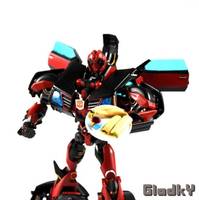 Transformers Deadpool Prime (Transformers - Prime) Custom Action Figure