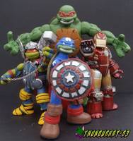 Hulked-out Raph (Teenage Mutant Ninja Turtles) Custom Action Figure