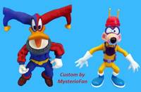 Quackerjack (Darkwing Duck) Custom Action Figure