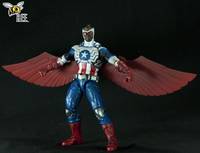 Captain America Falcon Sam Wilson (Marvel) Custom Action Figure