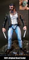 Logan Wolverine with Motorcycle (Marvel Legends) Custom Action Figure
