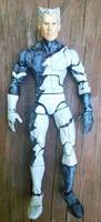 Quicksilver in Black & White Avengers Suit (Marvel Legends) Custom Action Figure