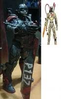 Al Simmons Total Chaos Repaint (Spawn) Custom Action Figure