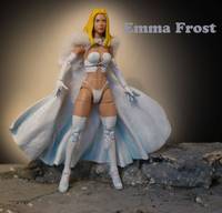 Emma Frost (White Queen) (Marvel Legends) Custom Action Figure