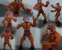 N.E.S.T. - 13 , "Tony" ,  the Bronze Tiger II (Realm Universe) Custom Action Figure