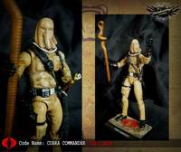 GI Joe 3 3/4" Modern Style Desert Cobra Commander Custom Figure (G.I. Joe) Custom Action Figure