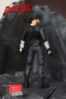 Netflix Daredevil (Black Outfit) (Marvel Select) Custom Action Figure