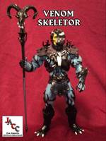 Venom Skeletor "Crossover Custom" Masters of the Universe (Masters of the Universe) Custom Action Figure