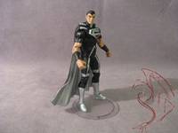 Blackest Night Superman (DC Infinite Heroes) Custom Action Figure