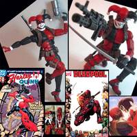 Harley-Deadpoolson (Amalgam) Custom Action Figure