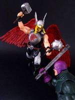 Thor the Hawkman (THUNDERHAWK) (Amalgam) Custom Action Figure