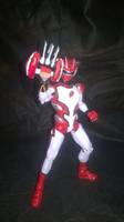 Super Geki Red (Power Rangers) Custom Action Figure