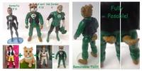 Green Lantern G'nort Esplanade G'neesmacher (Super Powers) Custom Action Figure