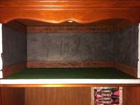 Brick/Concrete Walls with Grass Ground Diorama (Power Rangers) Custom Diorama / Playset