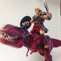 Steve Rogers & Devil Dinosaur (Marvel Legends) Custom Action Figure