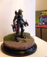 Halo 2 Master Chief (Halo) Custom Diorama / Playset