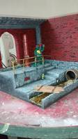 TMNT Sewer Hallway (Teenage Mutant Ninja Turtles) Custom Diorama / Playset