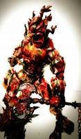 Flame Elemental Guardian Hulk (Marvel Legends) Custom Action Figure