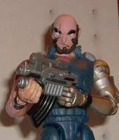 Jet Black ("V") Custom Action Figure