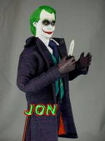 Heath Ledger Joker (Batman - Movie Style) Custom Action Figure