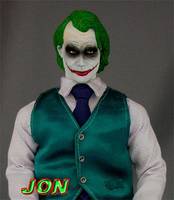 Heath Ledger Joker (Batman - Movie Style) Custom Action Figure