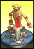 Robot "a" (Robots) Custom Miniature / Figurine