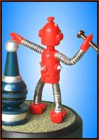 Robot "B" (Robots) Custom Miniature / Figurine
