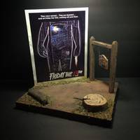 Friday the 13th Crystal Lake Display (Friday the 13th) Custom Diorama / Playset