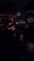 Black Lantern Iron-Man Crossover (Marvel Universe) Custom Action Figure
